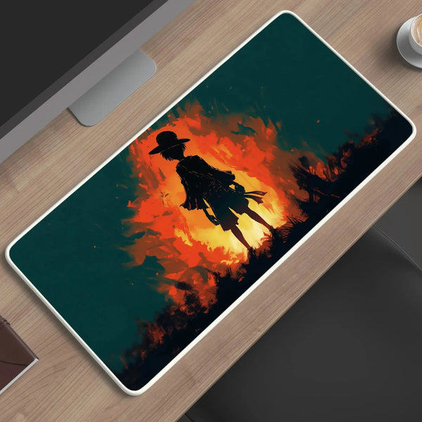 Luffy one piece anime deskmat