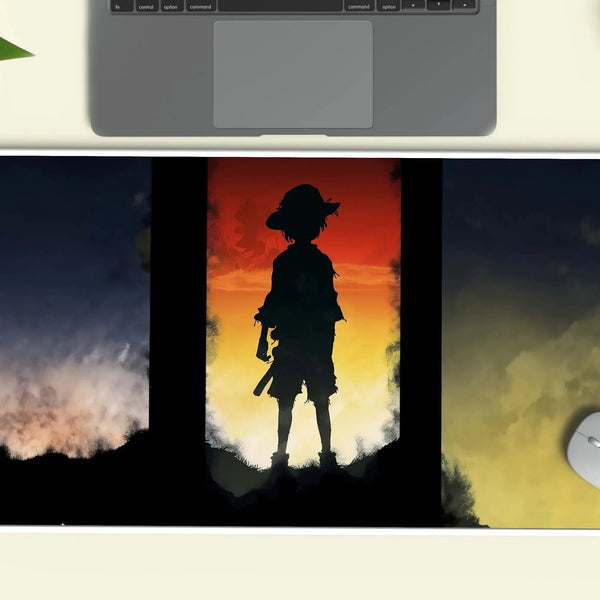 Luffy one piece anime deskmat 2