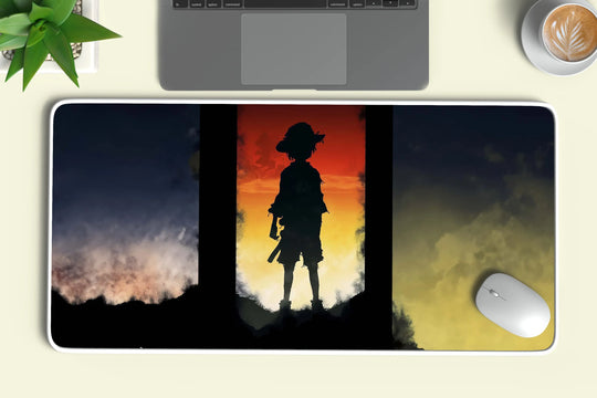 Luffy one piece anime deskmat 2