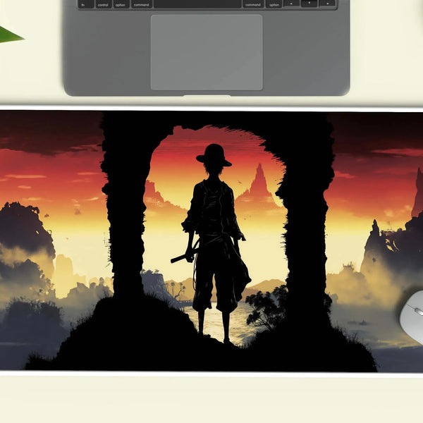 Luffy one piece anime deskmat 3