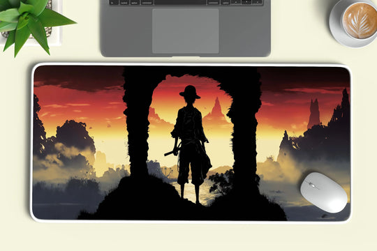 Luffy one piece anime deskmat 3