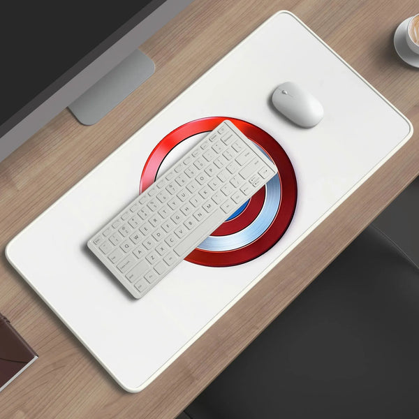 Captain America's shield (marvel) deskmat - TURTLEWINGS 