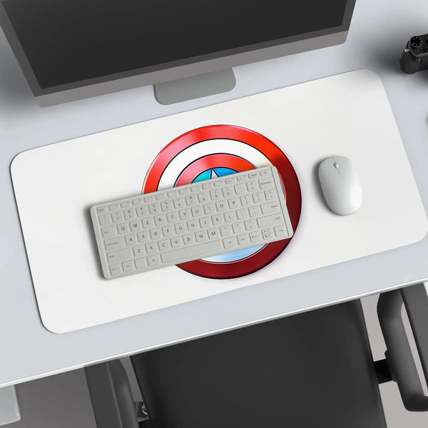 Captain America's shield (marvel) deskmat - TURTLEWINGS 