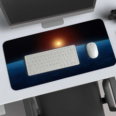 Space abstract art deskmat - TURTLEWINGS 