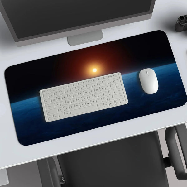 Space abstract art deskmat - TURTLEWINGS 
