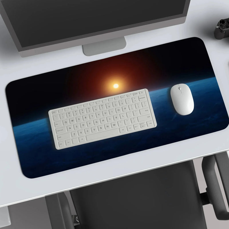 Space abstract art deskmat - TURTLEWINGS 