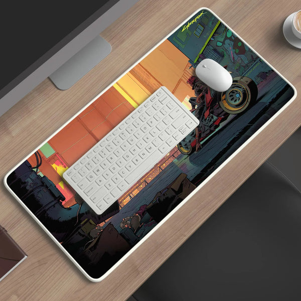 Cyberpunk 2077 Deskmat – Premium XL & XXL Gaming Mouse Pad 4 - TURTLEWINGS 