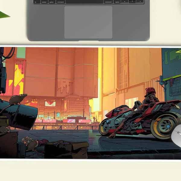 Cyberpunk 2077 Deskmat – Premium XL & XXL Gaming Mouse Pad 4 - TURTLEWINGS 