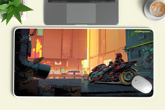 Cyberpunk 2077 Deskmat – Premium XL & XXL Gaming Mouse Pad 4