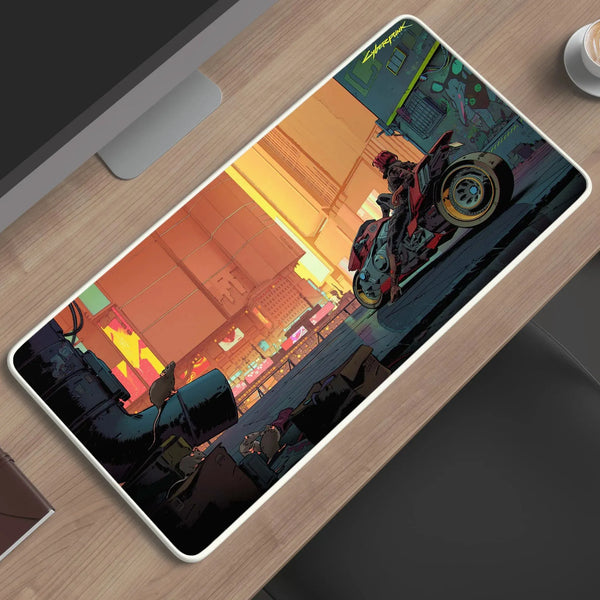 Cyberpunk 2077 Deskmat – Premium XL & XXL Gaming Mouse Pad 4 - TURTLEWINGS 