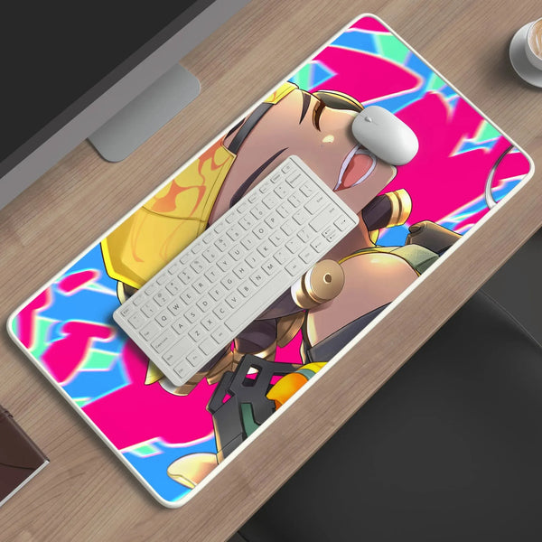 Raze (Valorant) gaming deskmat