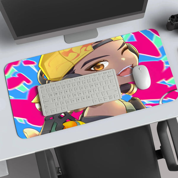 Raze (Valorant) gaming deskmat