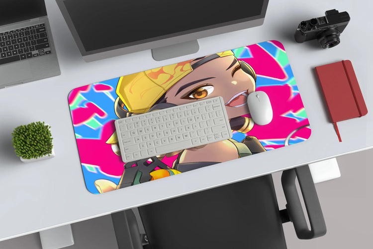 Raze (Valorant) gaming deskmat