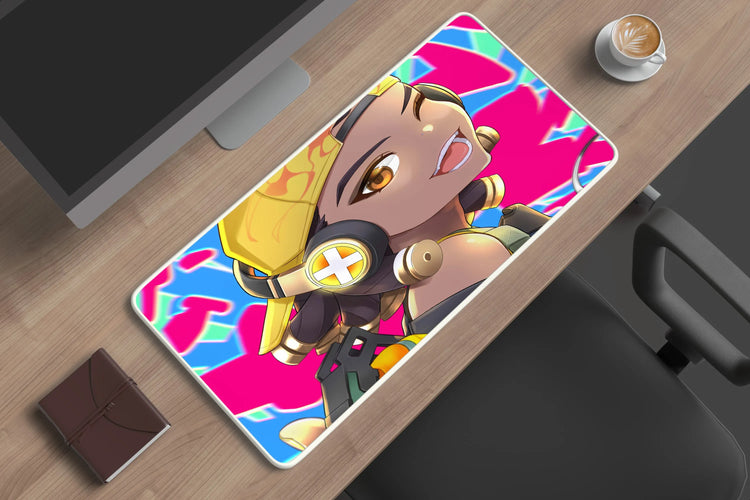 Raze (Valorant) gaming deskmat