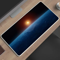 Space abstract art deskmat - TURTLEWINGS 