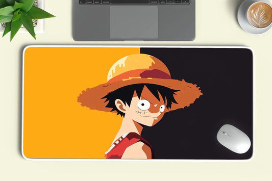 One Piece luffy anime deskmat