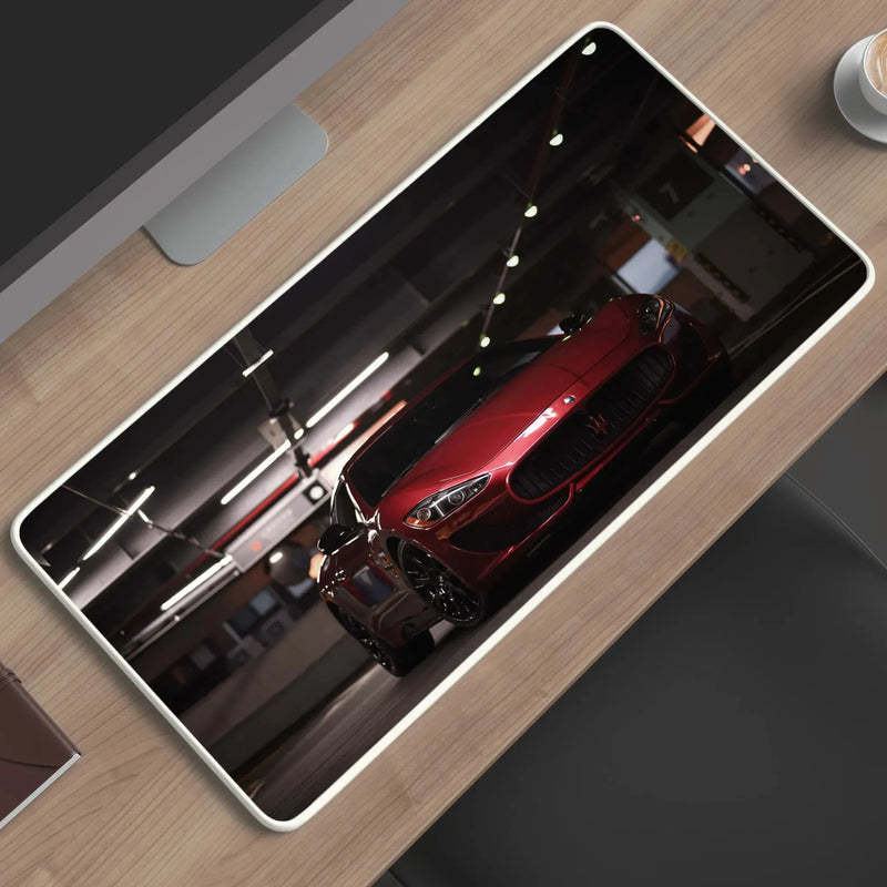 Maserati GranTurismo racing car deskmat - TURTLEWINGS 