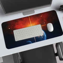 Solar System abstract deskmat - TURTLEWINGS 