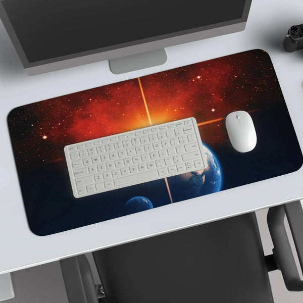 Solar System abstract deskmat - TURTLEWINGS 