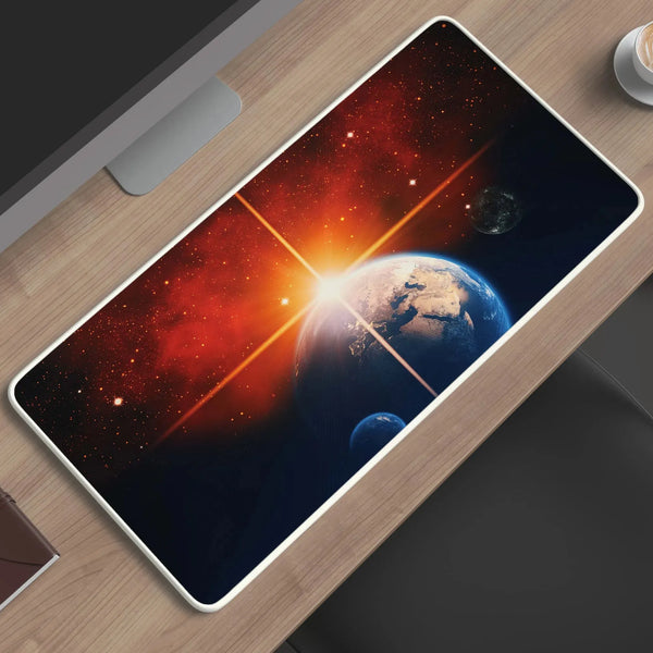 Solar System abstract deskmat - TURTLEWINGS 