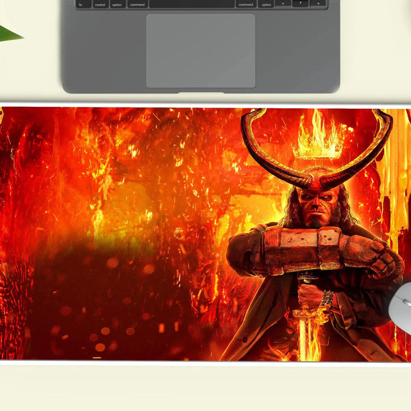 Hellboy movie characters deskmat - TURTLEWINGS 