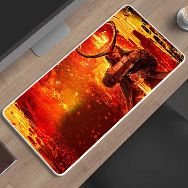 Hellboy movie characters deskmat - TURTLEWINGS 