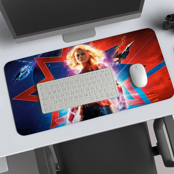 Captain Marvel deskmat - TURTLEWINGS 