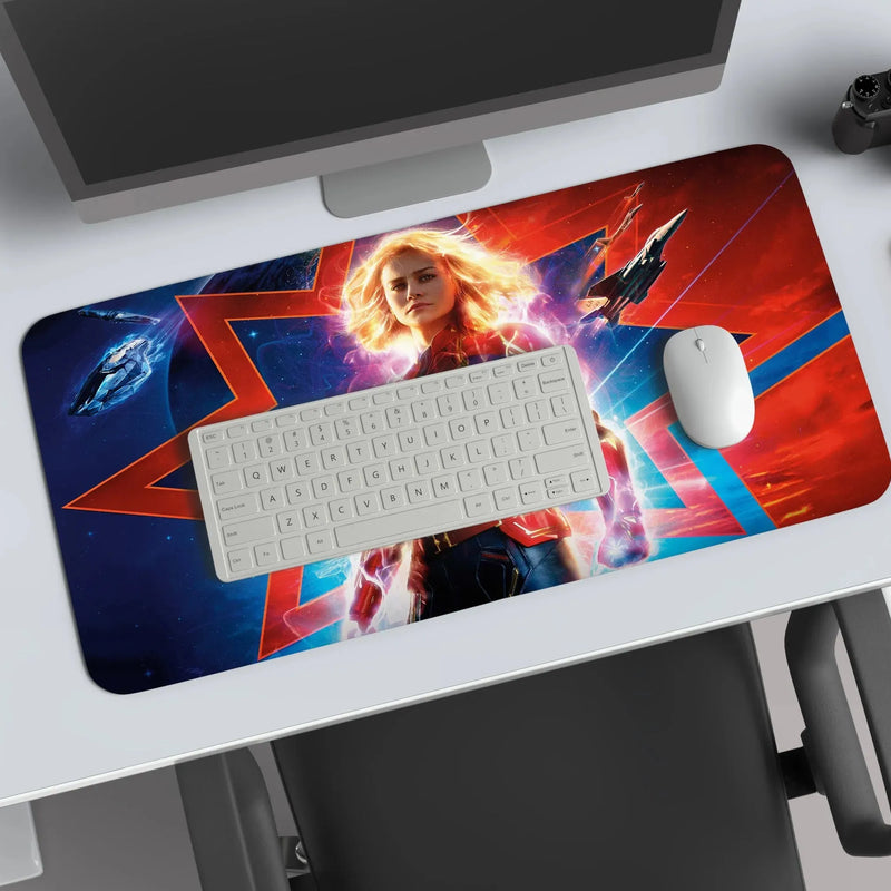 Captain Marvel deskmat - TURTLEWINGS 