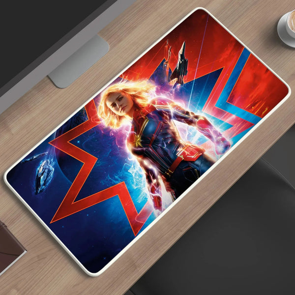 Captain Marvel deskmat - TURTLEWINGS 