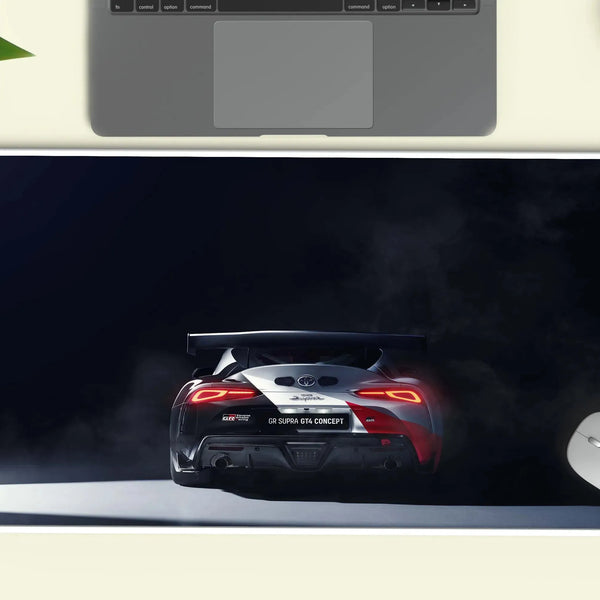 Toyota Supra racing car deskmat - TURTLEWINGS 