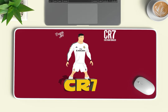 cristiano ronaldo footballer deskmat