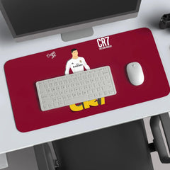 cristiano ronaldo footballer deskmat - TURTLEWINGS 