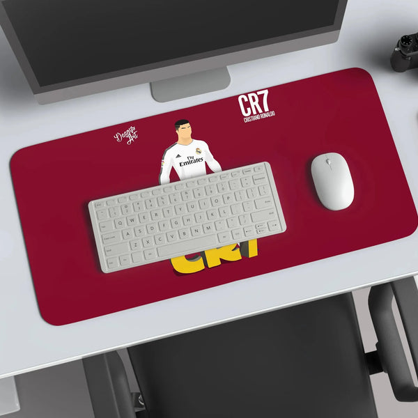 cristiano ronaldo footballer deskmat - TURTLEWINGS 