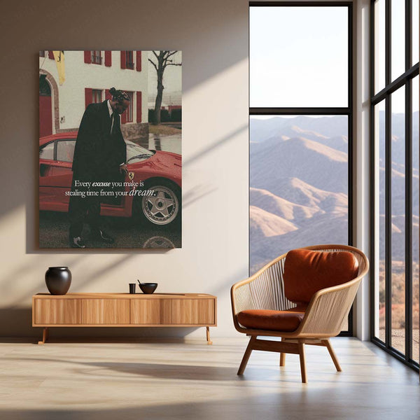 Lewis Hamilton Metal Frame | Formula 1 Legend Wall Art 01 - TURTLEWINGS 