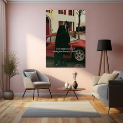 Lewis Hamilton Metal Frame | Formula 1 Legend Wall Art 01 - TURTLEWINGS 