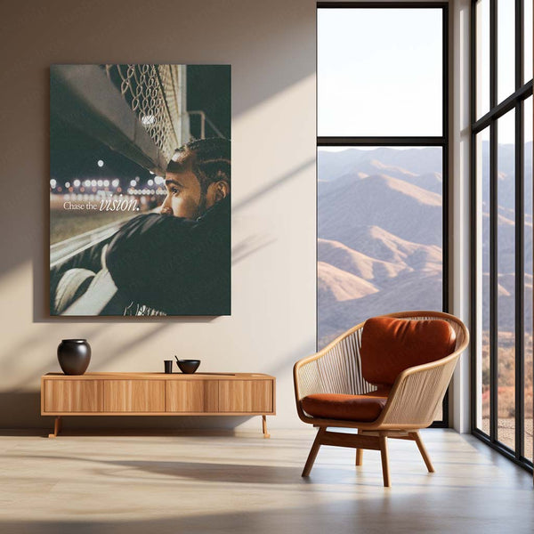 Lewis Hamilton Metal Frame | Formula 1 Legend Wall Art 02 - TURTLEWINGS 