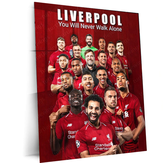 Sports | Liverpool FC Metal Poster – Iconic Football Wall Art