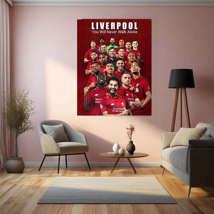 Sports | Liverpool FC Metal Poster – Iconic Football Wall Art
