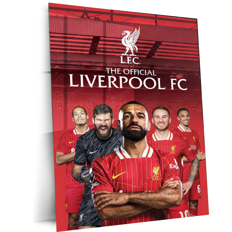 Sports | Liverpool FC Metal Poster – Iconic Football Wall Art 01 - TURTLEWINGS 