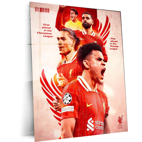Sports | Liverpool FC Metal Poster – Iconic Football Wall Art 02 - TURTLEWINGS 