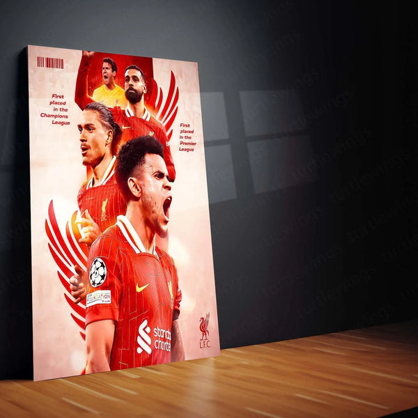 Sports | Liverpool FC Metal Poster – Iconic Football Wall Art 02 - TURTLEWINGS 