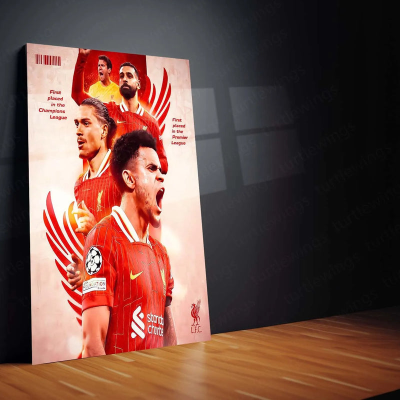 Sports | Liverpool FC Metal Poster – Iconic Football Wall Art 02 - TURTLEWINGS 