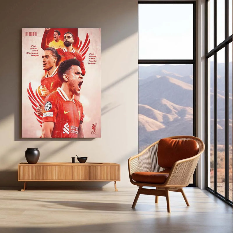 Sports | Liverpool FC Metal Poster – Iconic Football Wall Art 02 - TURTLEWINGS 
