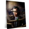 Loki Marvel Metal Poster – God of Mischief Wall Art