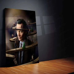 Loki Marvel Metal Poster – God of Mischief Wall Art - TURTLEWINGS 