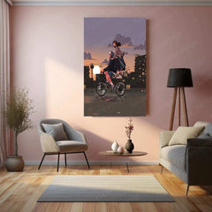 Love Art Metal Poster | Romantic Couple Wall Art | Timeless & Heartwarming Decor - TURTLEWINGS 