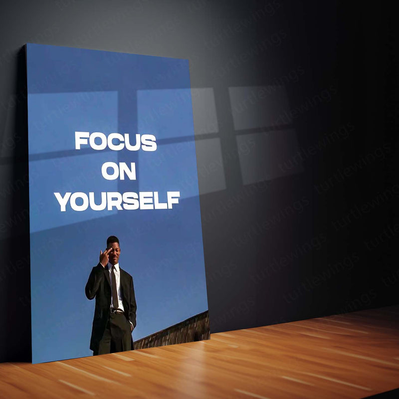 Motivational Quotes Metal Frames | Daily Success Mindset Decor 09 - TURTLEWINGS 
