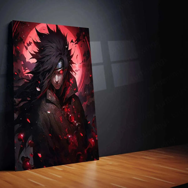 Madara Uchiha Metal Poster – The Legendary Shinobi 1 - TURTLEWINGS 