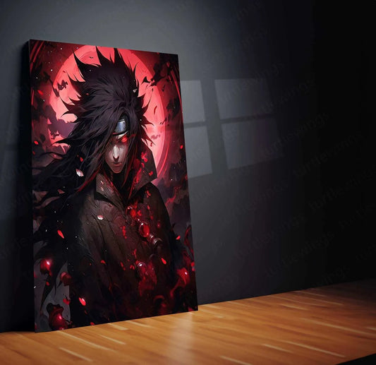 Madara Uchiha Metal Poster – The Legendary Shinobi 1 - TURTLEWINGS 