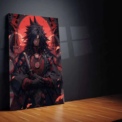 Madara Uchiha Metal Poster – The Legendary Shinobi - TURTLEWINGS 